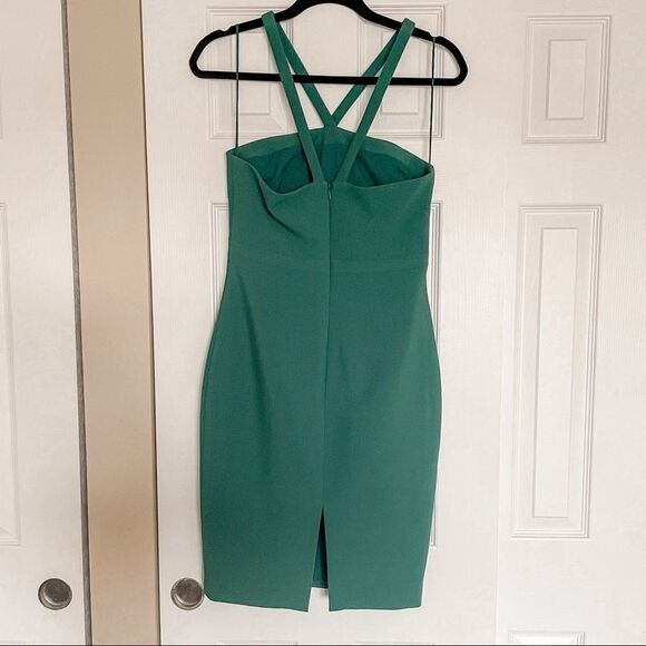 Likely Bridgeport Bodycon Dress Sleeveless Green 8 - Picture 6 of 10